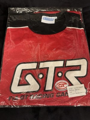 T-Shirt GTR FIA GT Racing Game Championship Rot Gr.L SIMBIN Neu OVP