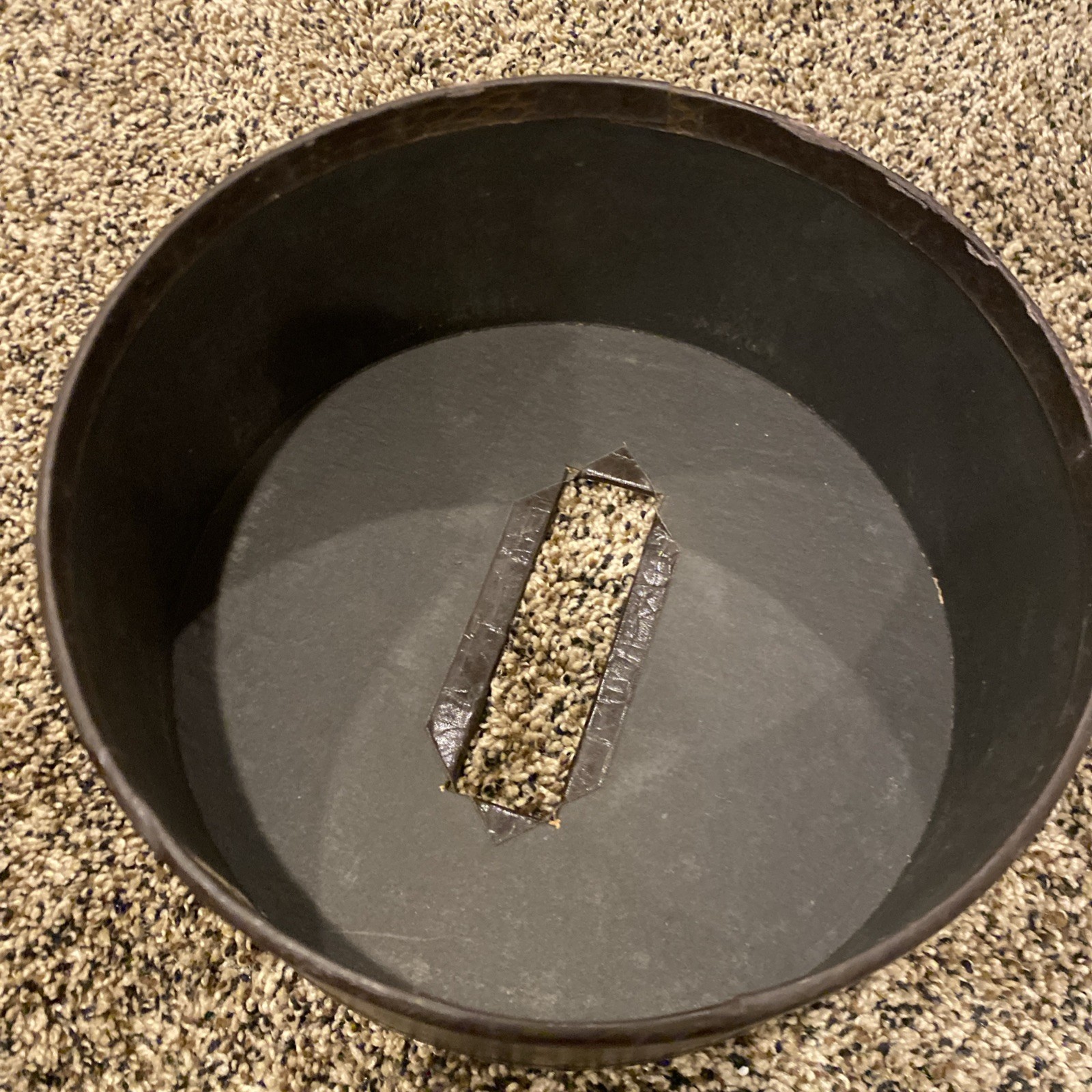 Vintage Poker Chip Set Wood Carousel Caddy Lazy Susan W Chips Card Holder Wooden