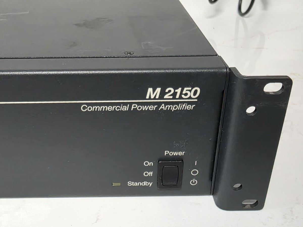 Bose Model M2150 Commercial Power Amplifier Original Box Powers On