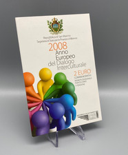 San Marino 2 Euro Gedenkm&uuml;nze Folder 2007 &ndash; 2017  zur Auswahl | Sammlerausgabe