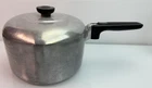VTG Wagner Ware Sydney O Magnalite 4 QT Sauce Pot 4684-M With Lid Double Spouts