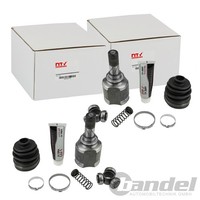 2X NTY Antriebswellengelenk Satz Getriebeseitig Passend FüR Fiat Talento Nissan