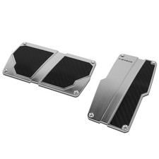 Nrg Aluminum At 2pcs Fuel And Brake Foot Pedal Pad Cover Plates Set Pdl-150sl Nrg Aluminum At 2pcs Fuel And Brake Foot Pedal Pad Cover Plates Set Pdl-150sl