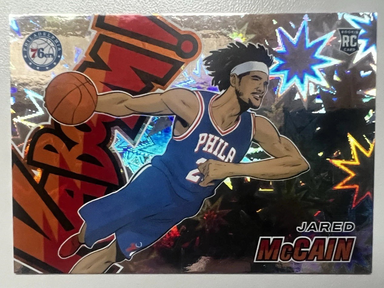2024-25 Panini Revolution - Kaboom! Horizontal Jared McCain #21 (RC)