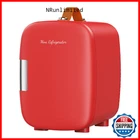 Dumos Mini Fridge For Bedroom 4L Compact Personal Fridge Cooler For Skincare