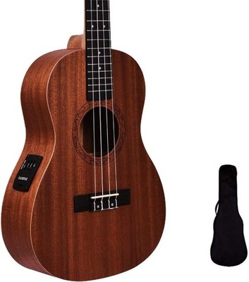 Kadence Mahogany Wood Professional Baritone Ukulele With KUKBE03 