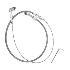 Stainless Steel 24 Throttle Cable Kit For Cars Engines Gas Pedal Replacement