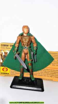 Gi Joe SERPENTOR 2007 v3 25th anniversary complete Cobra Emperor
