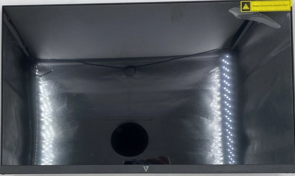 V7 L238IPS-HAS-N FULL HD 24IN LED LCD 16:9 BLACK MONITOR WITH STAND AND POWER AD - Image 2 of 4