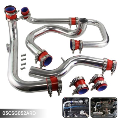 Ladeluftkühler Roh Kit Für Honda Civic EG EK 92-00 Acura Integra B18 D15 D16 Rot