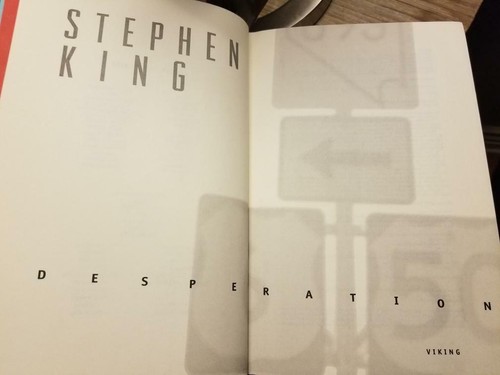 Desperation by Stephen King 1st Edition 1st Print Hardcover DJ Good Condition!! - Foto 9 di 12