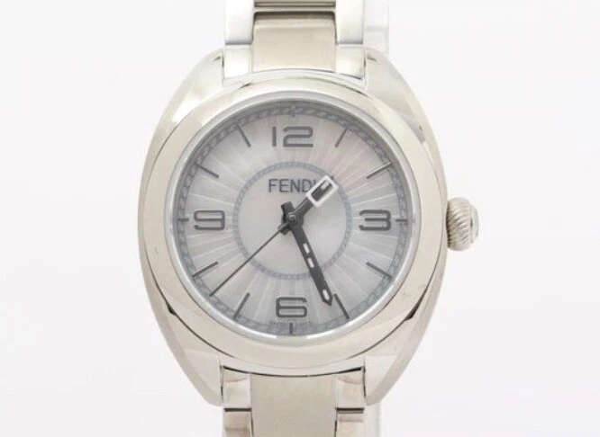Orologio da donna Fendi Momento Small acciaio inox bianco quarzo mocio donna