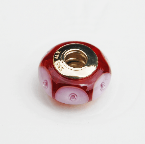Genuino Pandora Oro Murano ""Red Calla"" - 750401 - retirado - Imagen 3 de 3