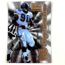 Tony Brackens 1996 Select Certified Premium Stock Rookie Card #112 NFL Jaguars. rookie card picture