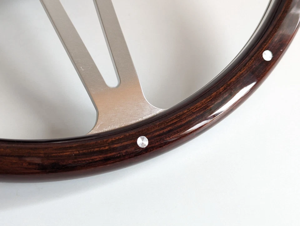 Volante compatible con Chevrolet Chevy madera clásico vintage madera Camaro 69-92 Foto 4 de 4