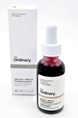 The Ordinary Peeling Solution AHA 30% + BHA 2% 30ml 1 fl oz New