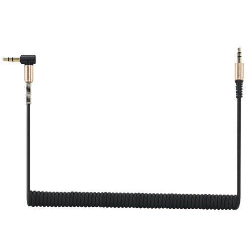3.5mm Male to Male Aux Cable Cord Right Angle L-Shaped Car Audio Headphone Jack - Picture 13 of 18