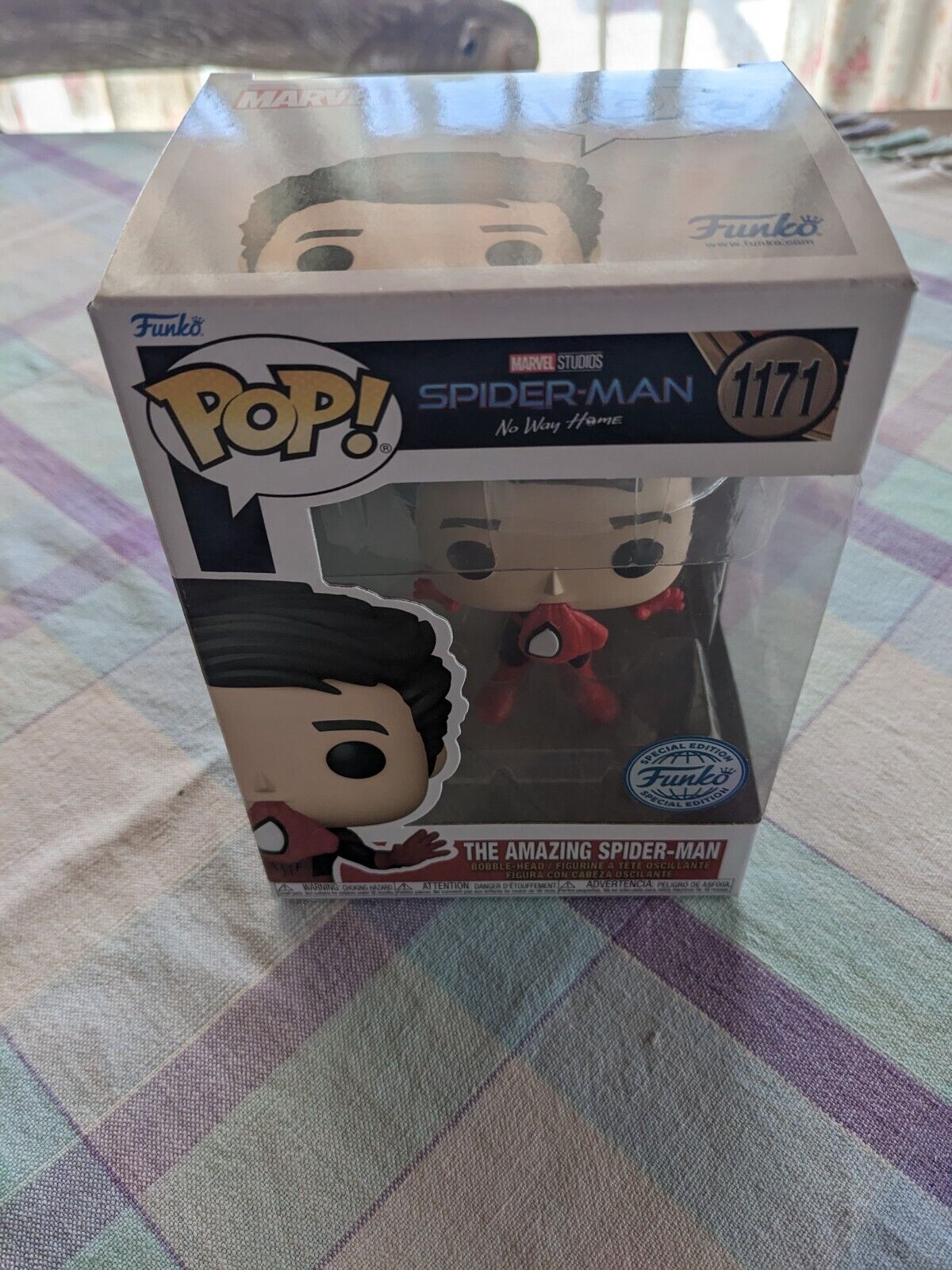 Funko Pop! Marvel: Spider-Man No Way Home - The Amazing Spider-Man Unmasked  PX Vinyl Figure : : Brinquedos e Jogos