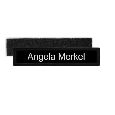 Name patch Angela Merkel Germany Berlin Chancellor GDR patch #26222