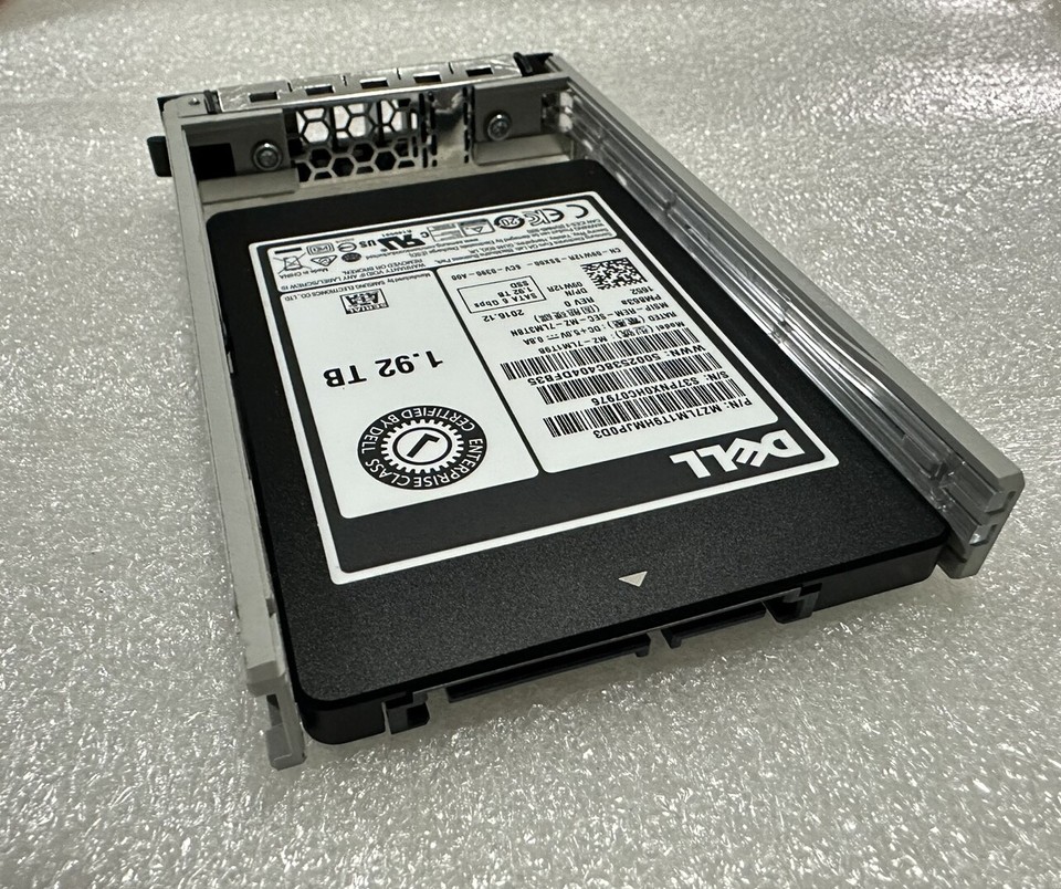 1.92TB DELL SSD SATA 6G/s 2.5