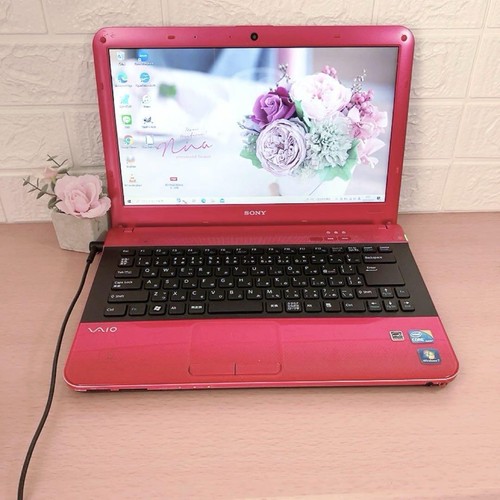 PC portable Sony Vaio Windows10 Core i3 4 Go HDD 320 Go DVD-RW 14 pouces rose - Photo 3/7