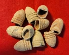 10 Excavated Slightly Damaged Civil War .69 Cal. 3-Ringers