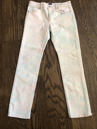 super skinny tie-dye jeans pants 
