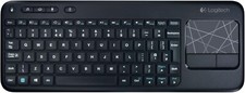 Logitech Touch Keyboard K400 black with touch pad USED