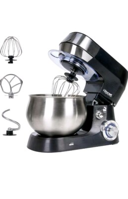 Stand Mixer, 5.3Qt 660W, 6-Speed Tilt-head Food Mixer, Electric Kitchen Porta...