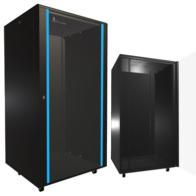 Extralink Netzwerkschrank Serverschrank Stehend 32HE 800x800 Schwarz