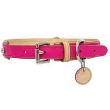 Balenciaga Collar ec-21735 Pink Beige 278518 Good Condition Pet Supplies