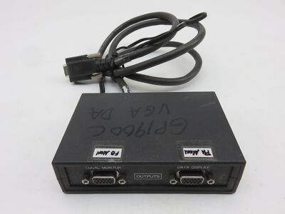 Extron P/2 DA2 Plus 33-1393-01 VGA Dual 2 Output Splitter Distribution Amplifier