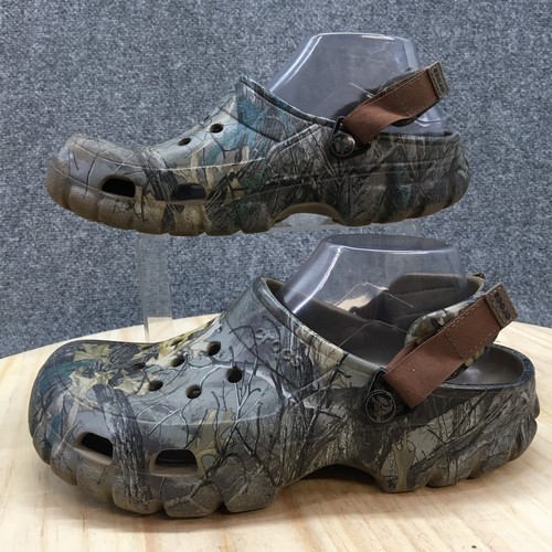 Crocs Sandals Mens 9 Off Road Camo 