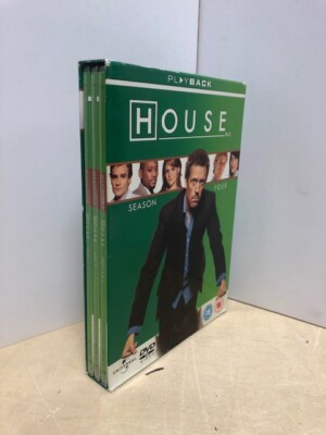 DR. HOUSE MEDICAL DIVISION ALL SEASON 4 COMPLETE IN ENGLISH 4 DVD
