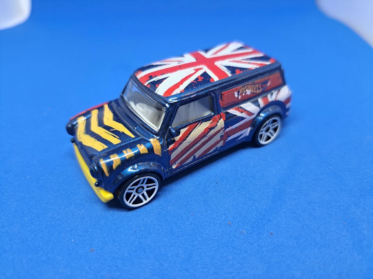 2014 Hot Wheels 67 Austin Mini Van Blue eBay