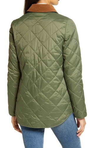 Olive Pilton Quilted Jacket MSRP 