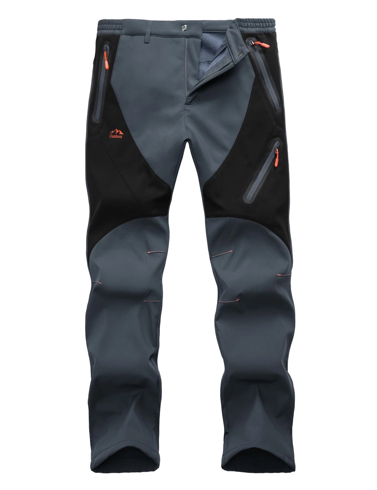 Women's Fleece Lined Snow Ski Pants Outdoor Waterproof Winter Softshell XXL