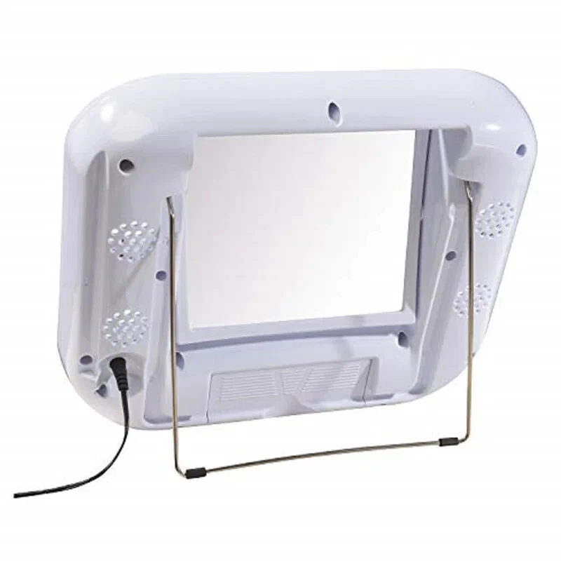 New Sharper Image LED lighted makeup mirror with bluetooth hands free speaker - Image 2 of 4