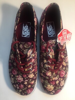 Vans Authentic Lo Pro Floral Tawny Port ChopShop408