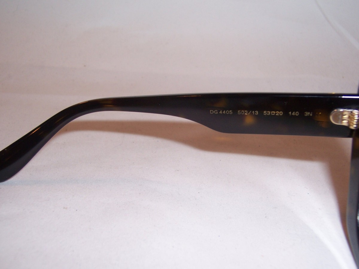 NEW DOLCE & GABBANA SUNGLASSES DG 4405 502/13 HAVANA/BROWN  display picture 3