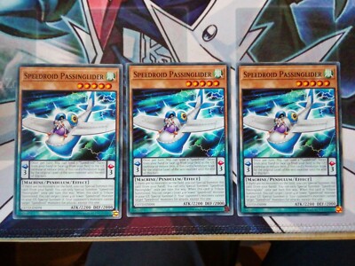 3x Speedroid Passinglider COTD-EN098 in mint,playset