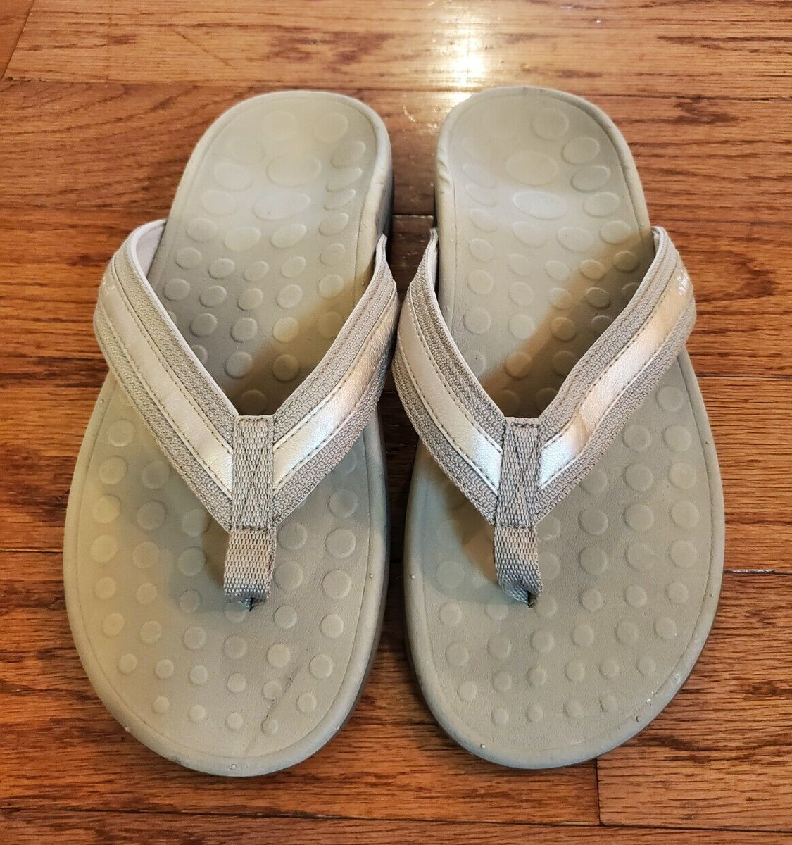 Orthaheel Tide Orthopedic Thongs Sandals Beige With Arch Support