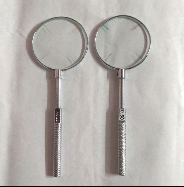 New 0.25/0.50 Optometry Trial Jackson Cross Cylinder Diopters Tool Lens