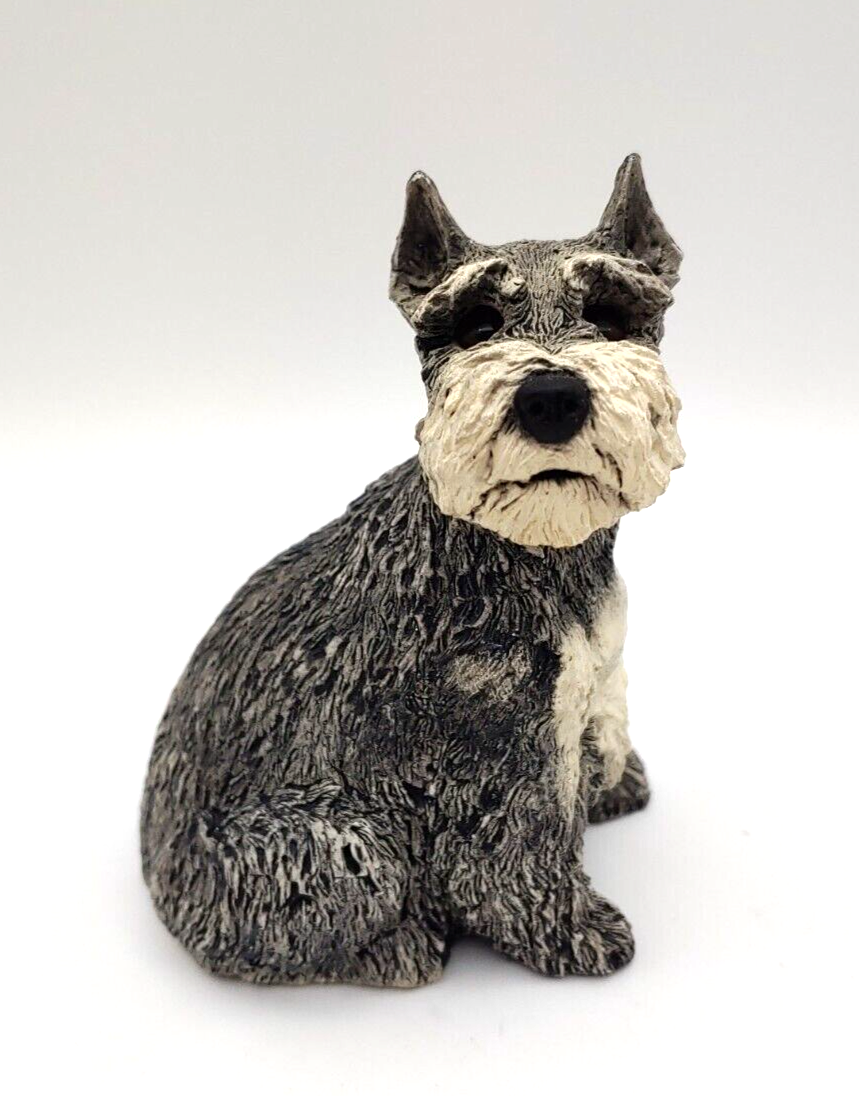 Vtg 1987 MARTY Schnauzer Dog By Martha Carey #2528 Whiskers