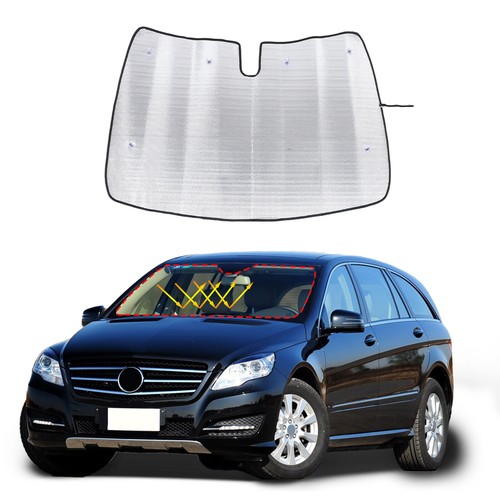 Car Sun Shade Windshield Sunshade Cover For Mercedes Benz R Class W251 2006-2017 - Picture 2 of 16