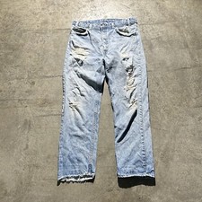 Vintage 70s 80s Distressed Levi s SF 207 Orange Tab Jeans Men s Size