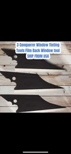 3 Conquerer Window Tinting Tools Film Back Window tool SHIP FROM USA Intersolar