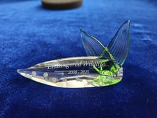 Swarovski Crystal 2008-2010 Trilogy Endangered Wildlife Plaque 906929
