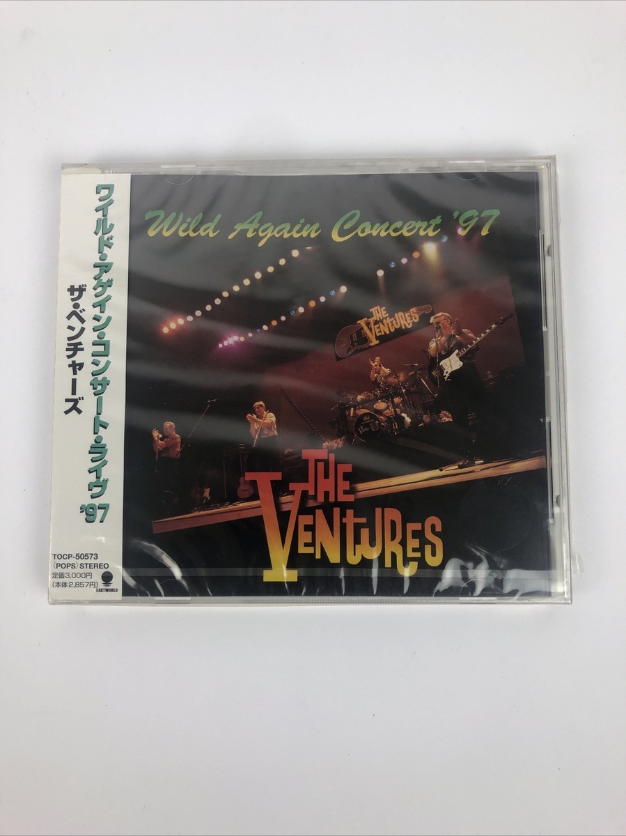 THE VENTURES WILD AGAIN CONCERT '97 1997 CD RARE Japan import New