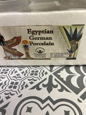 Egyptian German Porcelain Cups And Sauces